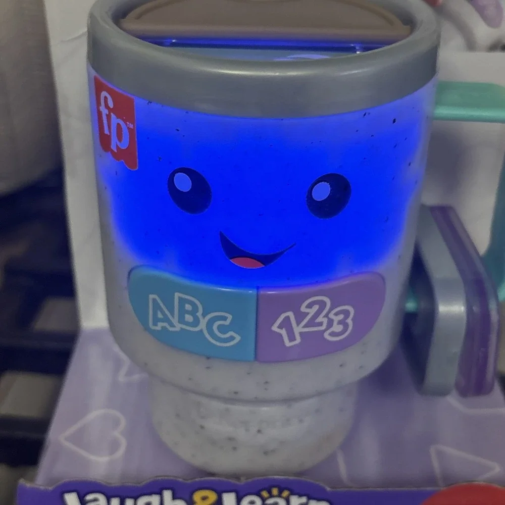 Brand New Fisher-price Laugh And Learn Wake Up & Learn Coffee Mug